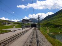 Fahrt mit dem Glacier-Express (Fahrt auf den Oberalppass)