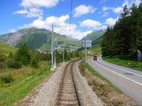 Fahrt mit dem Glacier-Express (Urserental)