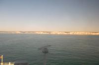 Englands Kreideküste kommt in Sicht