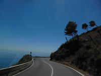 Weiterfahrt via Genua und Via Aurelia -San Remo 