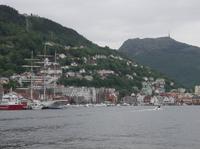 Bergen vom Hurtigrutenkai