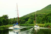 Wanderung am Caledonian Canal