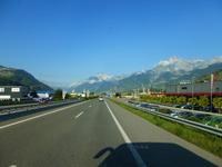 Rückfahrt durch das Rhonetal