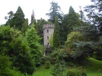 Turm in Powerscourt Gardens