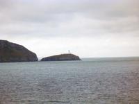 Holyhead kommt in Sicht. South Stack