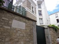 `Paris, Montmartre, Wohnhaus von Dalida