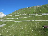 Schweiz-Furkapass-Straße