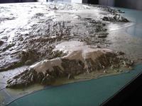 Reliefmodell von Island