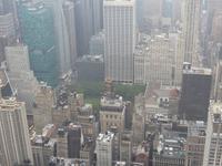 Blick vom Empire State Building zum Bryant Park