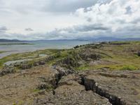 im Nationalpark Thingvellir mit Kontinental-Grabenbruch