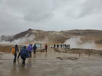 Námafjall Jochtemperaturgebiet/ Schwefeltöpfe