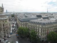 Kaufhaus La Fayette - Blick über die Stadt