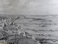 Landungsstrände Normandie bei Arromanches in den 40er Jahren