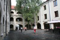 Innenhof der Universität in Vilnius