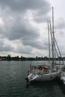 vor der Wasserburg Trakai