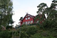 typische Häuser in Nidden