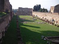 das Stadion auf dem Palatin