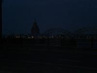 Riga bei Nacht