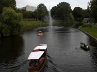 Bootsfahrt in Riga