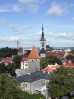 Blick über die Stadt Tallinn