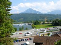 Fahrt mit der Zahnradbahn von Alpnachstad zum Pilatus