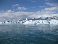Der See Jökulsarlon