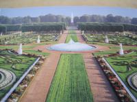 Parterre und Bogen- bzw Großer Springbrunnen