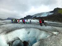 Gletscherwanderung auf dem Falljökull bei Skaftafell
