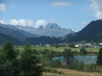 Fahrt durch das Engadin