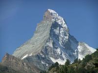 Das Matterhorn begrüßt uns in Zermatt