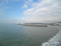 Dover von der Fähre aus