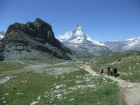 An der Station Rotenboden