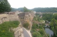 Blick zum Bockfelsen, Luxemburg