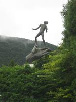Die Hand Gottes... tolle Kunst im Open Air Museum