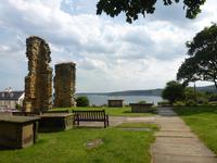 ... Blick vom Friedhof Scarborough... 