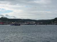 Fährhafen Oban... morgen kommen wir...