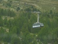 im Bernina Express vorbei an der Diavolezza Bahn 