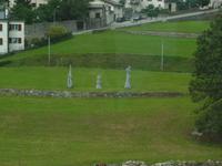 im Bernina Express --Kreisviadukt bei Brusio 