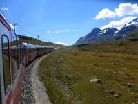 Fahrtimpressionen Bernina-Express