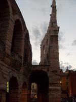 Arena am Abend