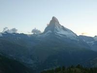 auf Sunnegga... (Blick auf das Matterhorn)