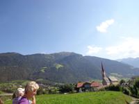 Die Dorfkirche von Stilfes