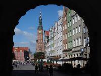 Blick durchs Grüne Tor