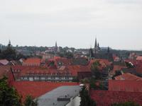 Blick auf Quedlinburgs Altstadt