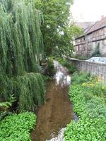 Zwischen den Städten fließt die Bode