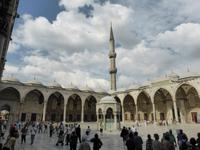 Besuch der Blauen Moschee (Sultan Ahmet Camii-Moschee)