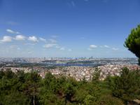 Blick vom Tannenhügel in Richtung Bosporus