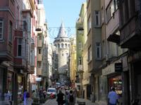 auf dem Weg zum Galata-Turm