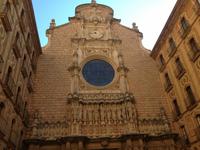 Montserrat, Fassade der Kathedrale
