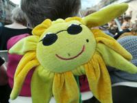 Bootsfahrt auf der Ill-unsere Sonne ist dabei